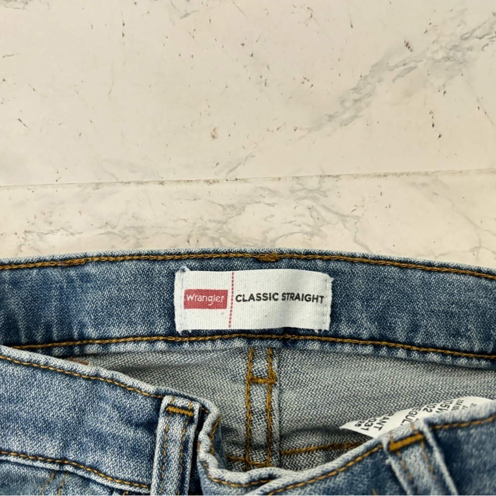 Vintage Wranglers Jeans Womens 12 Reg Western Country Blue Denim Pants - Picture 6 of 7